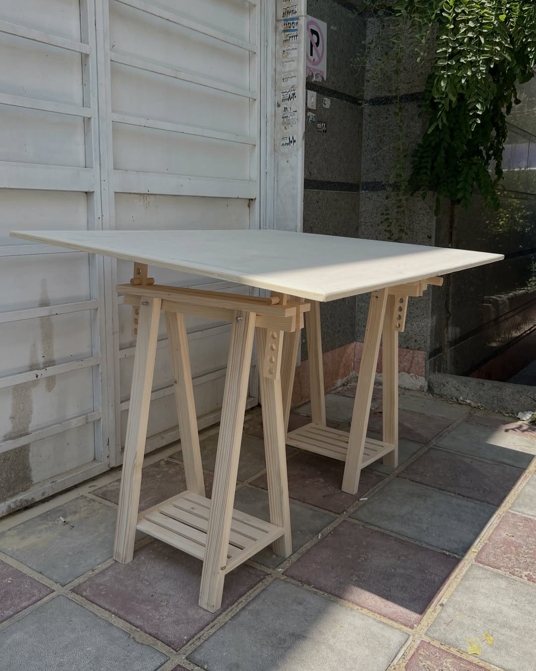 میز الگوی خیاطی چوب روسی