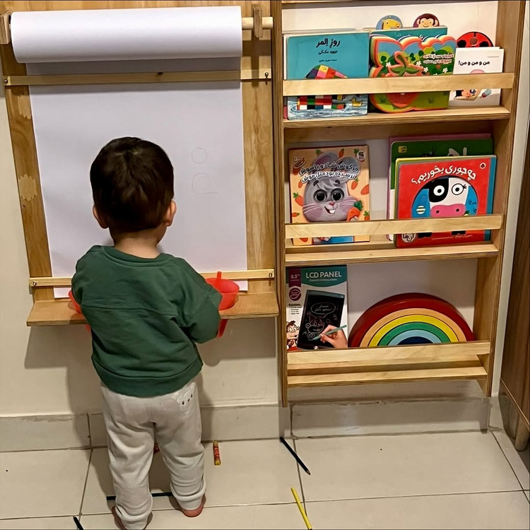 تخته نقاشی چوبی کودک